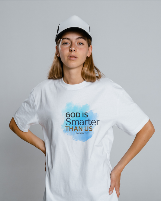 God is Smarter than us, Unisex Classic Crew T-Shirt