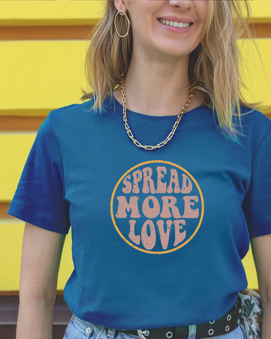 Spread more Love, Unisex Classic Crew T-Shirt