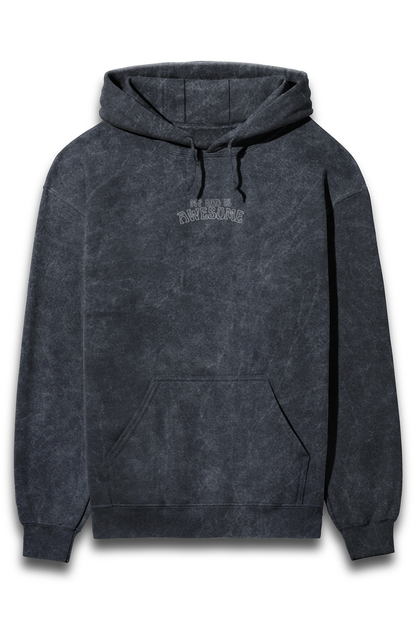 My God is awesome, Acid Washed Christian Hoodie