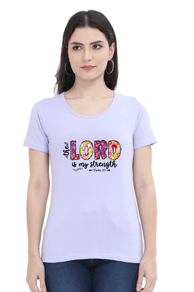 The lord is my strength, Women's t-shirt