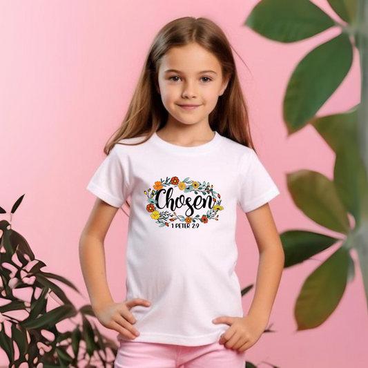 Chosen, Girl's Crew Neck T-Shirt