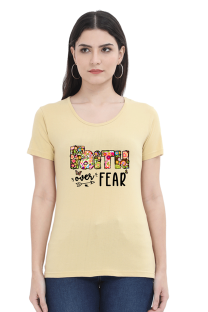 Faith over fear, Women's t-shirt
