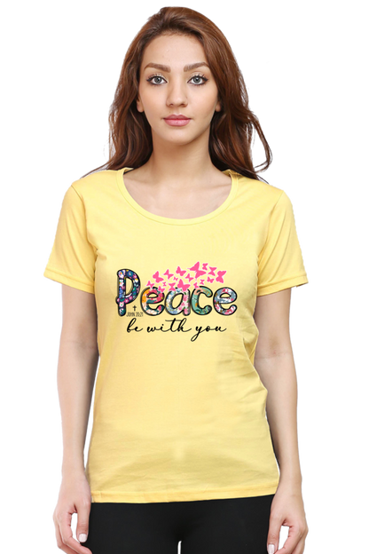 Peace be with you, Women's t-shirt